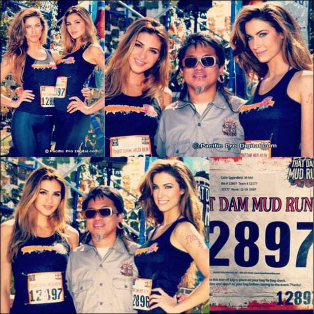 @nataliepack #misscaliforniausa #missalabamausa #teamstark at That Dam Mud Run